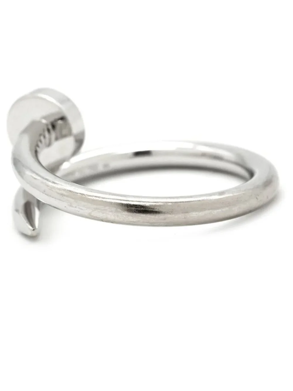 Cartier Ring Juste un Clou Classic Model White Gold 59 Nail Motif